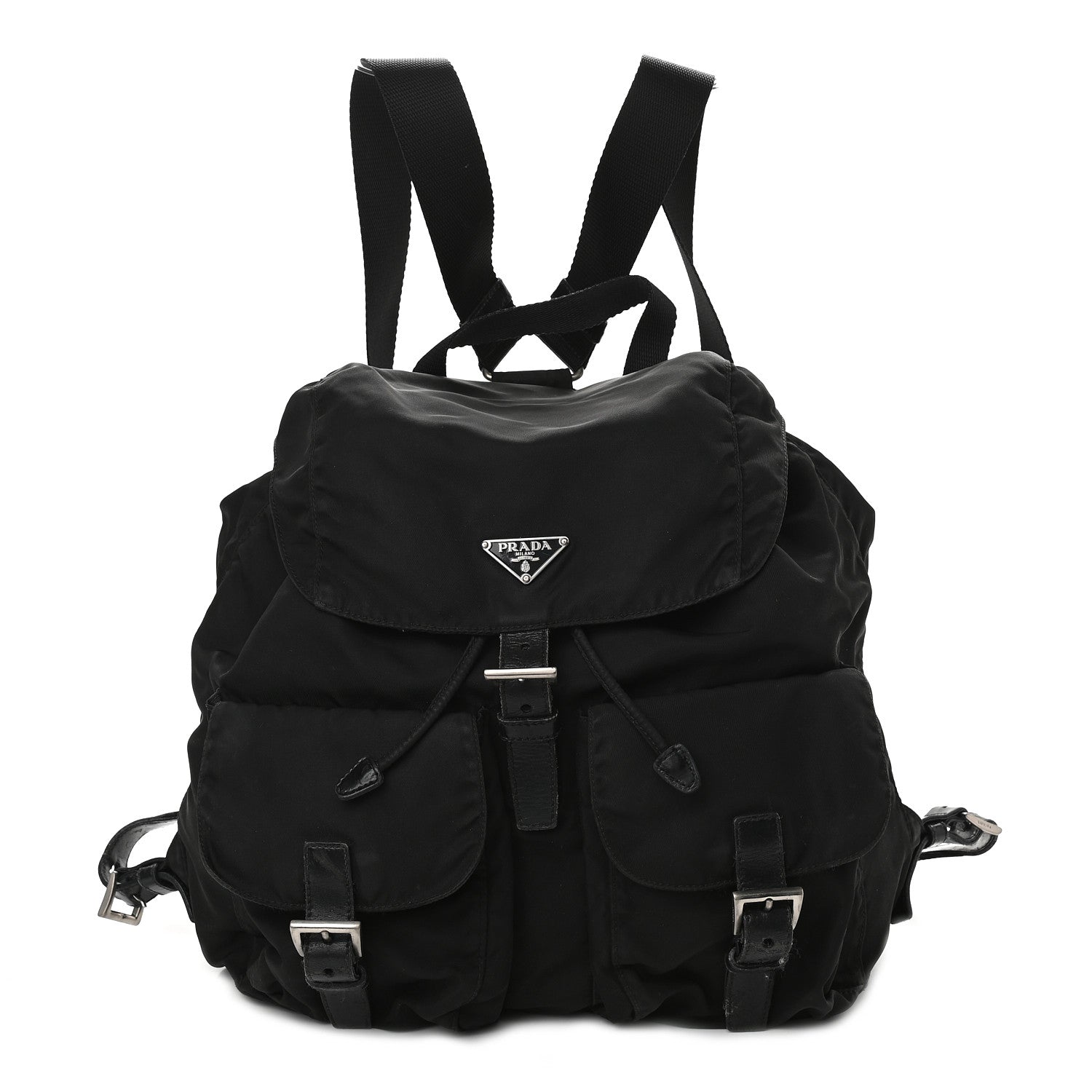 Prada Tessuto Nylon Vela Small Backpack Black 1 of 11