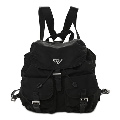 Prada Tessuto Nylon Vela Small Backpack Black 1 of 11