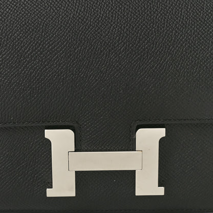 Hermes Epsom Constance 18 Black 7 of 10