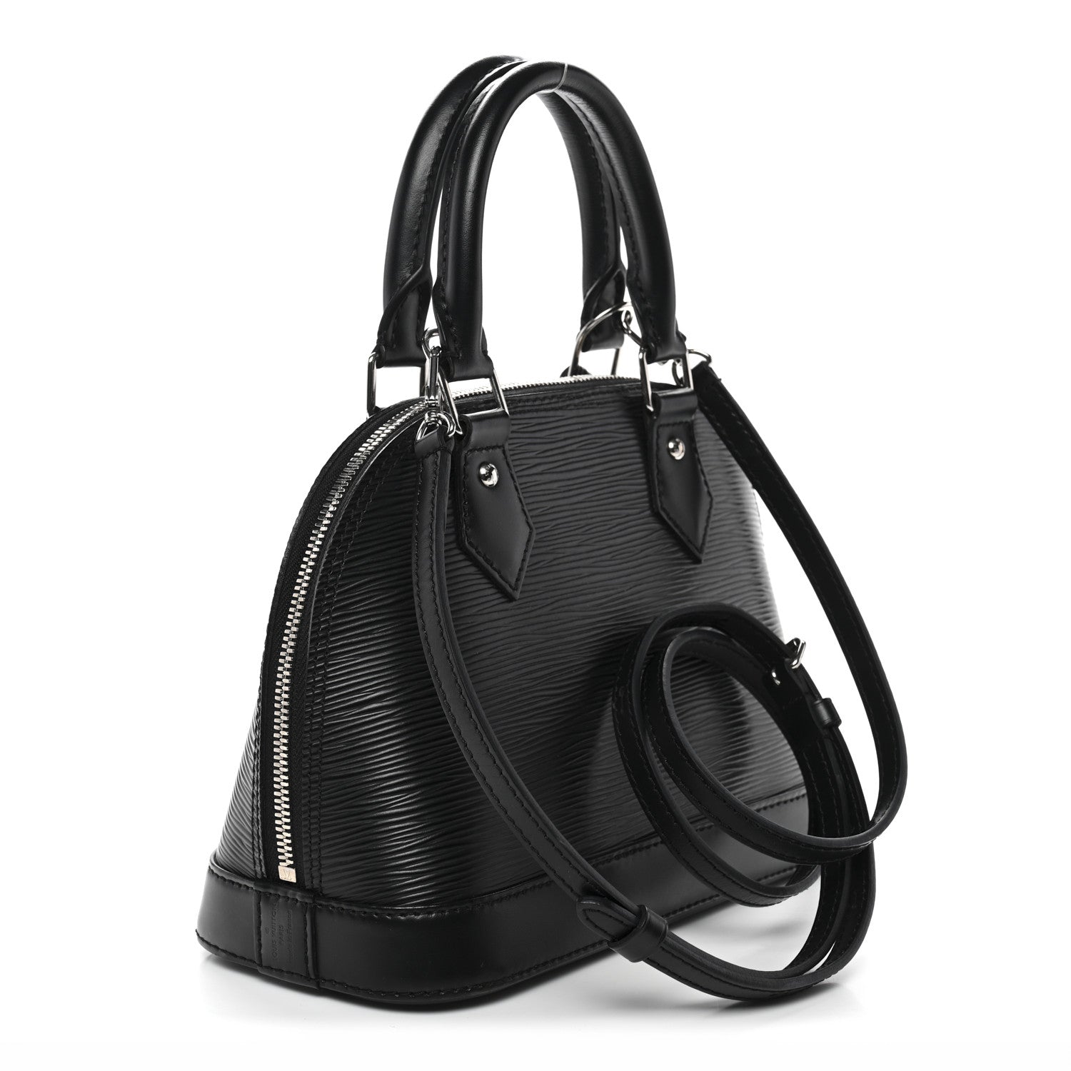 Louis Vuitton Epi Alma BB Black 3 of 10