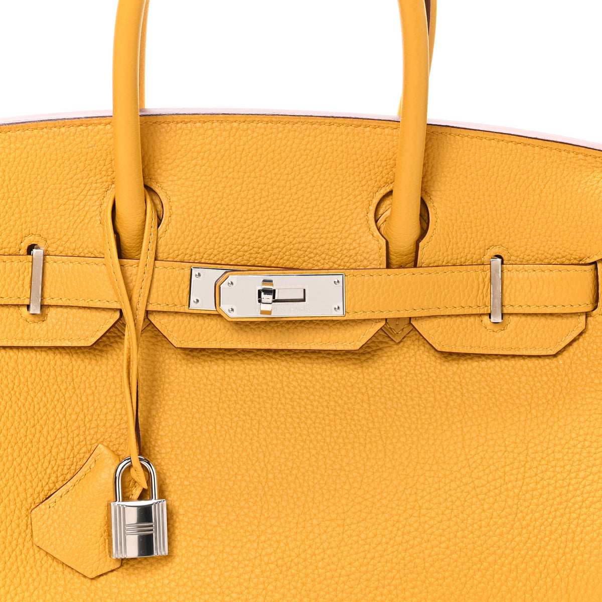 Hermes Togo BIRKIN 30 Jaune Ambre 8 of 10