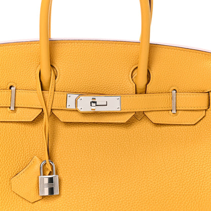 Hermes Togo BIRKIN 30 Jaune Ambre 8 of 10
