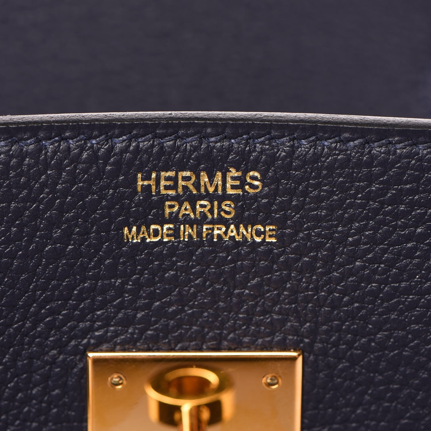 Hermes Togo Birkin 35 Bleu Nuit 23 of 38