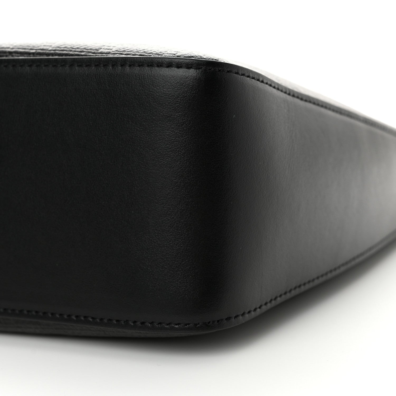 Givenchy Coated Canvas Logo 4G Embossed Small Moon Cut Out Shoulder Bag Black 10 of 11