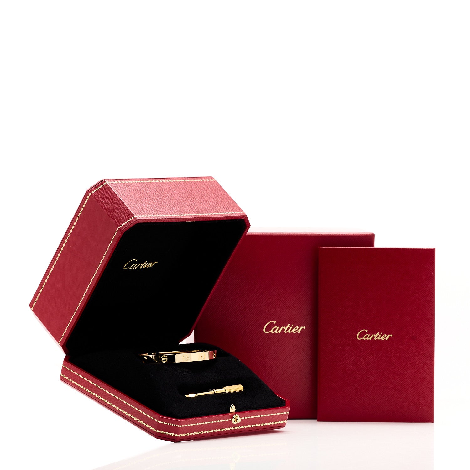 Cartier 18K Yellow Gold LOVE Bracelet 17 9 of 9