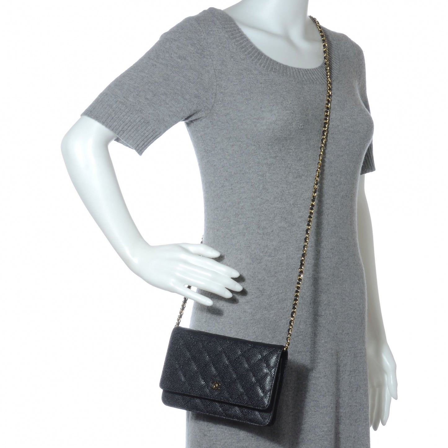 Caviar Wallet on Chain WOC Black