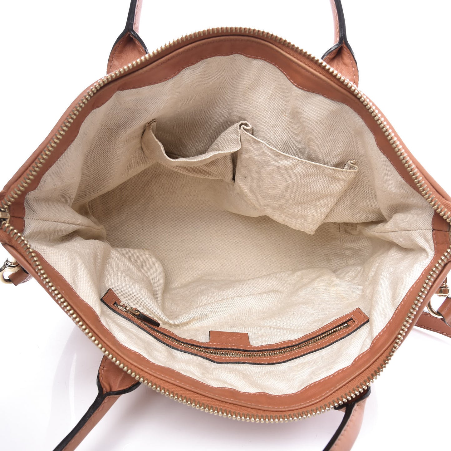 Guccissima Heart Bit Charm Top Handle Tote Winter Rose
