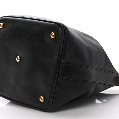 Saint Laurent Calfskin Large Emmanuelle Bucket Bag Black 9 of 17