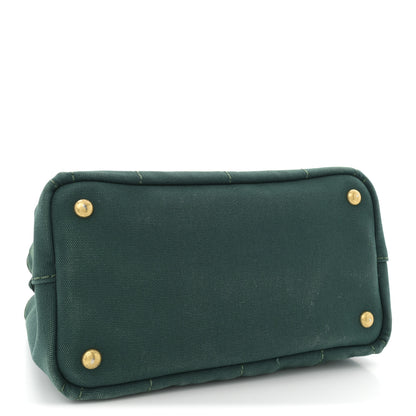 Prada Canapa Small Logo Tote Oleandro 4 of 11