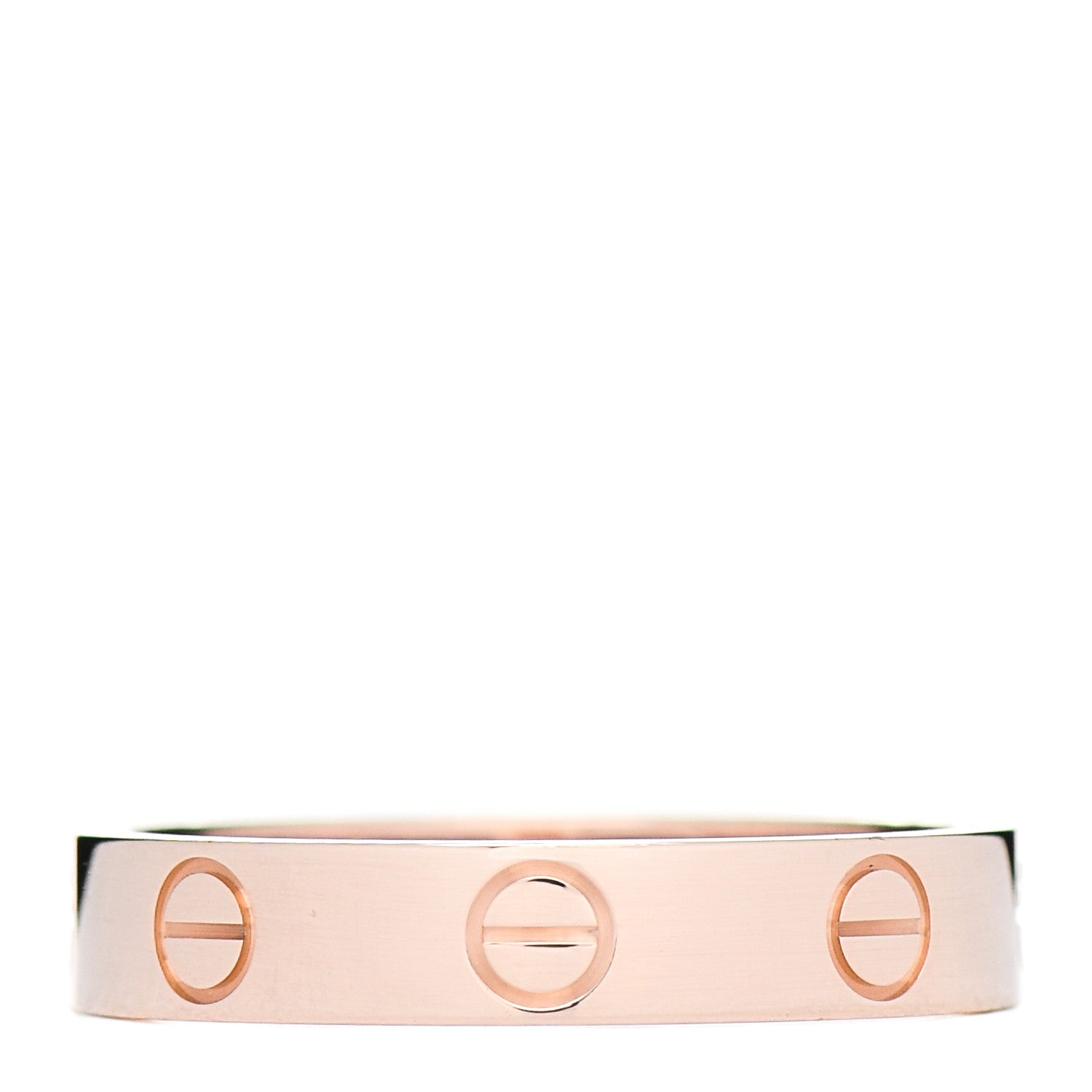 Cartier 18K Pink Gold 3.5mm LOVE Wedding Band Ring 52 6 1 of 5