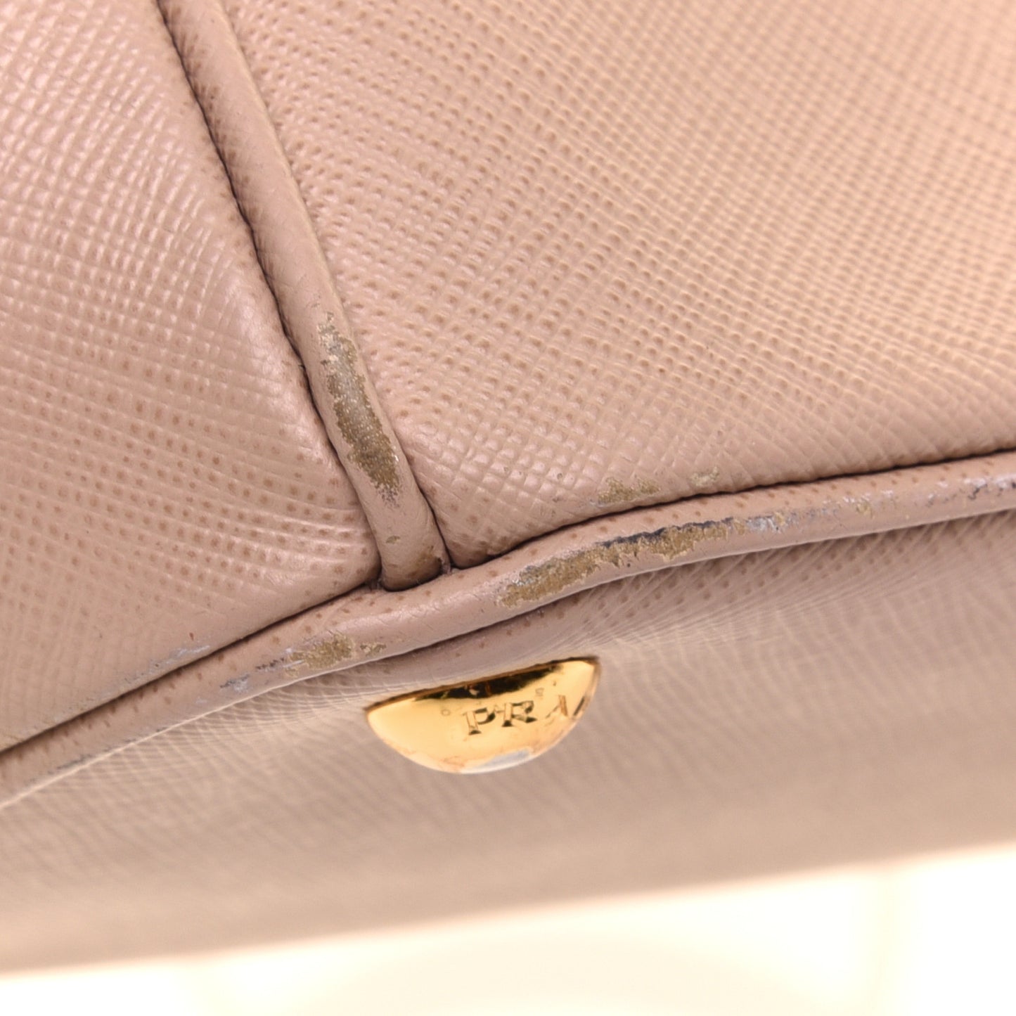 Saffiano Small Galleria Double Zip Tote Cammeo