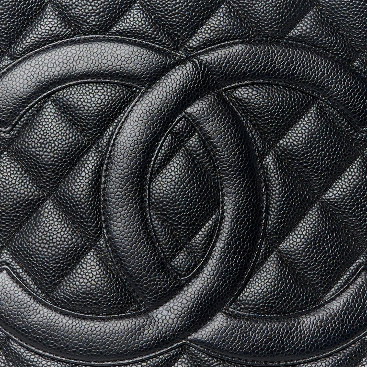 Chanel Caviar Quilted Medallion Tote Black 8 of 11