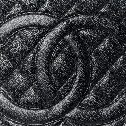 Chanel Caviar Quilted Medallion Tote Black 8 of 11