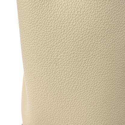 Celine Soft Grained Calfskin Small Belt Cabas Phantom Chalk 16 of 16