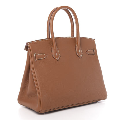 Hermes Togo Birkin 30 Gold 3 of 38