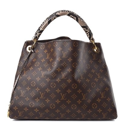 Louis Vuitton Snakeskin Monogram Artsy MM 1 of 9