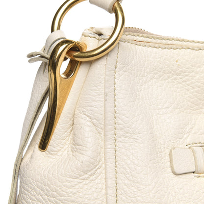 Prada Vitello Daino Hobo Bianco 15 of 17