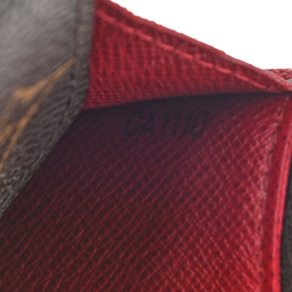 Louis Vuitton Monogram Emilie Wallet Red 6 of 17
