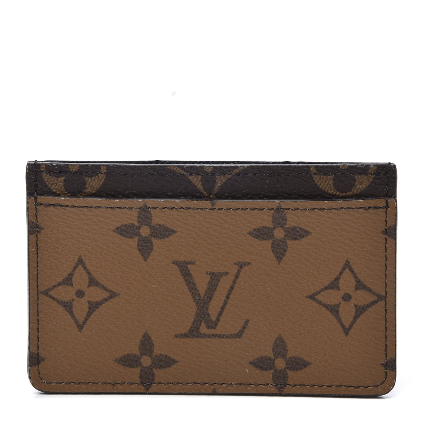 Reverse Monogram Card Holder