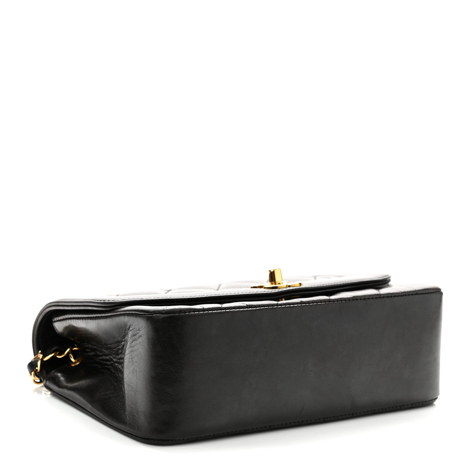 Chanel Lambskin Quilted Small Single Flap Black 4 of 11