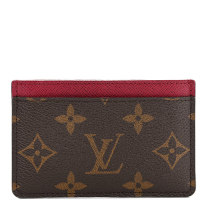 Louis Vuitton Monogram Card Holder Fuchsia 1 of 7