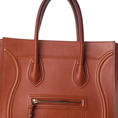 Celine Natural Calfskin Medium Phantom Luggage Brick 6 of 8