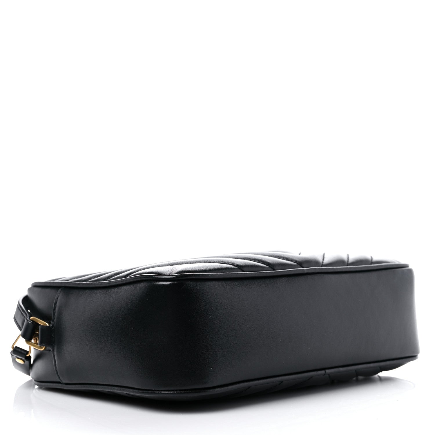 Saint Laurent Calfskin Matelasse Monogram Lou Camera Bag Black 4 of 12