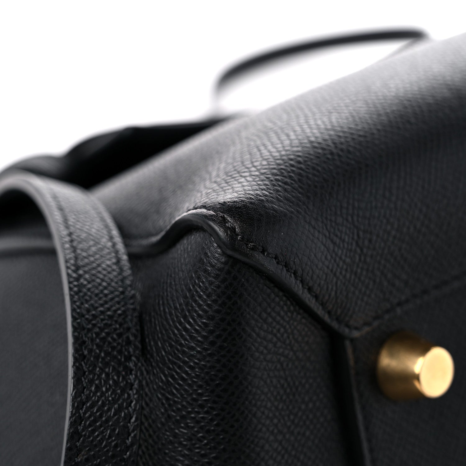 Celine Grained Calfskin Mini Belt Bag Black 7 of 14