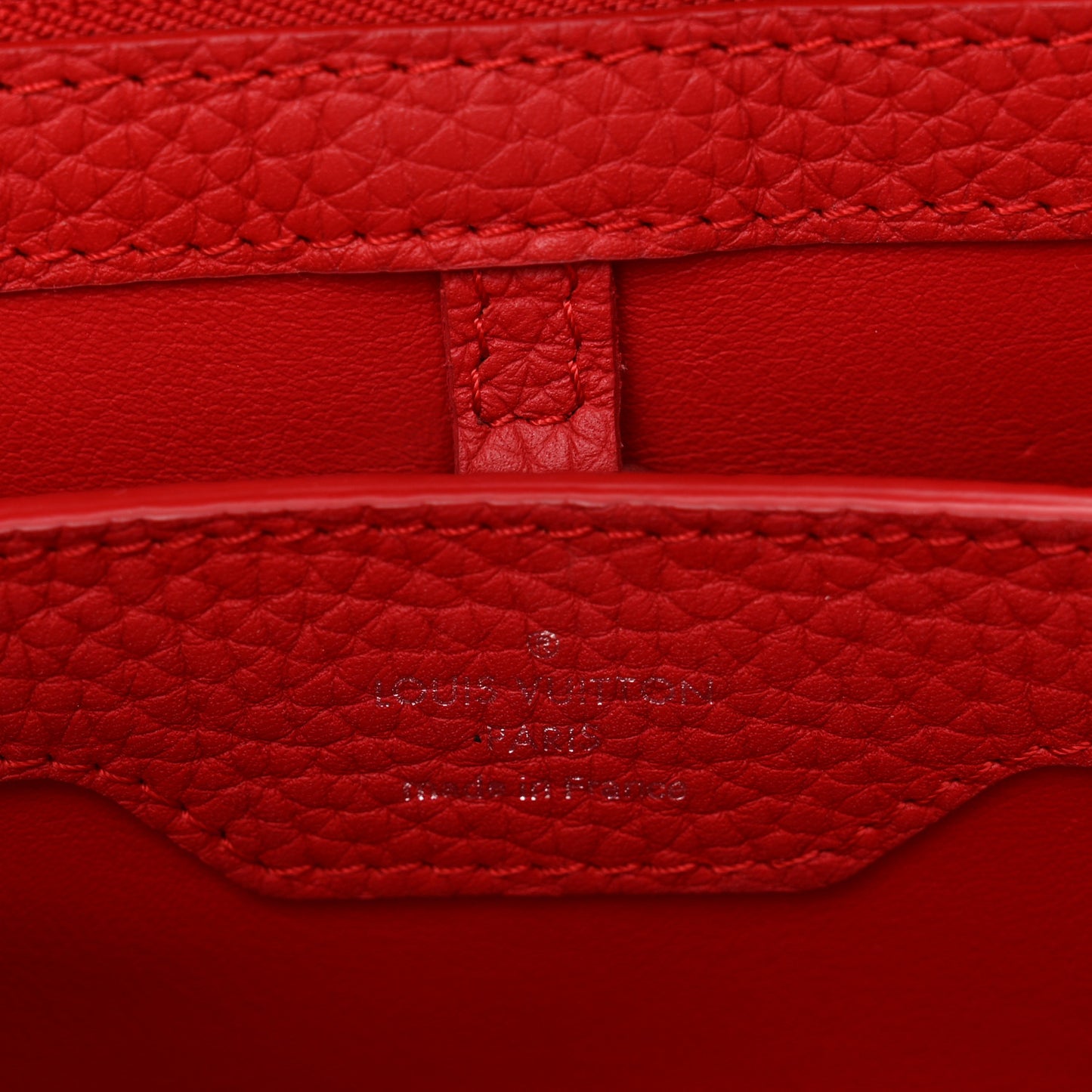 Taurillon Capucines BB Rubis