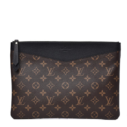 Louis Vuitton Monogram Daily Pouch Black 1 of 7