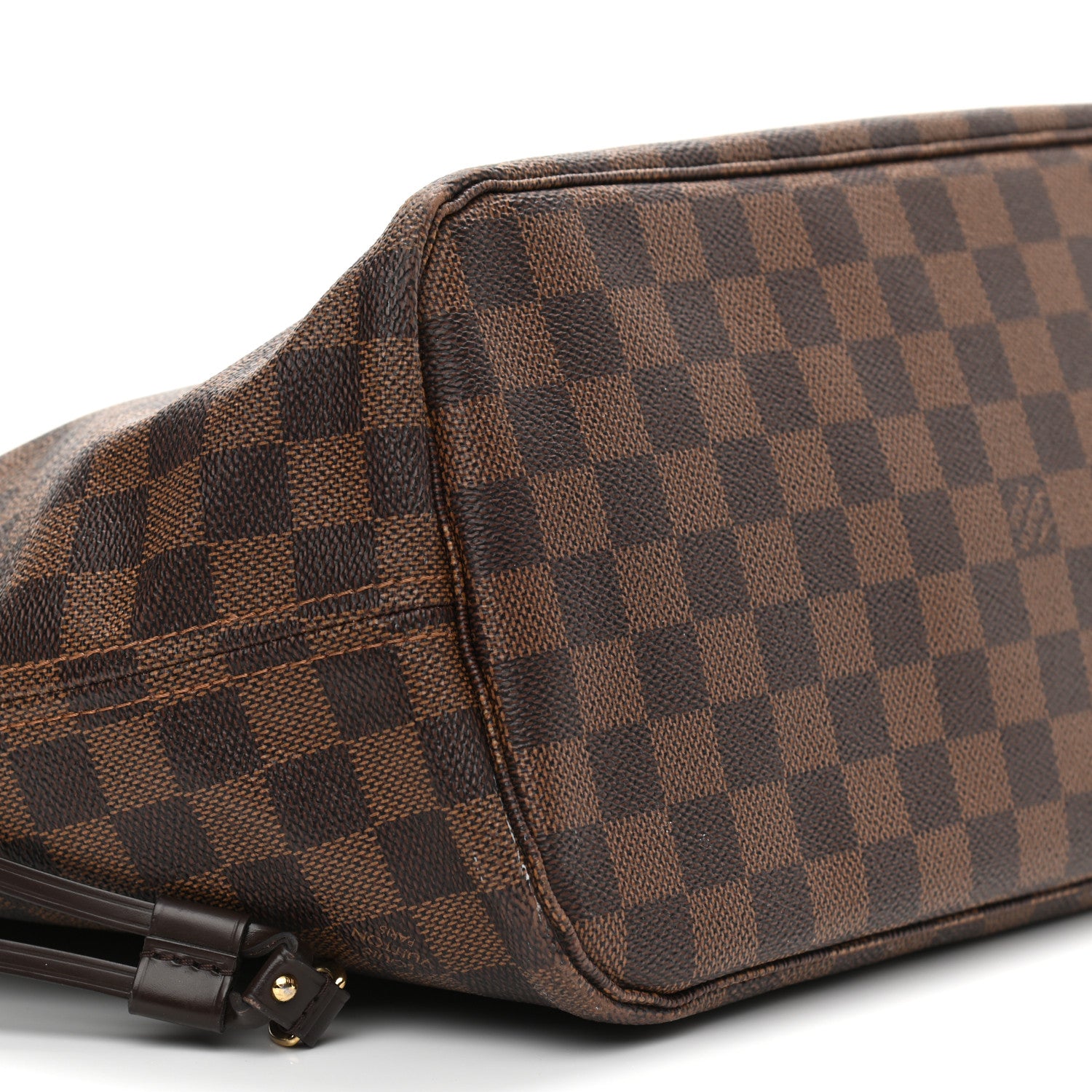 Louis Vuitton Damier Ebene Neo Neverfull MM Rose Ballerine 11 of 15