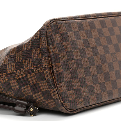Louis Vuitton Damier Ebene Neo Neverfull MM Rose Ballerine 11 of 15