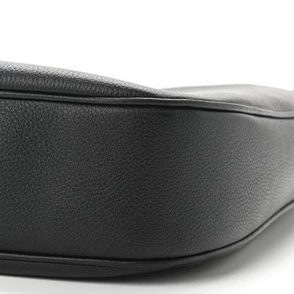 Versace Calfskin La Medusa Medium Hobo Crossbody Black 6 of 9