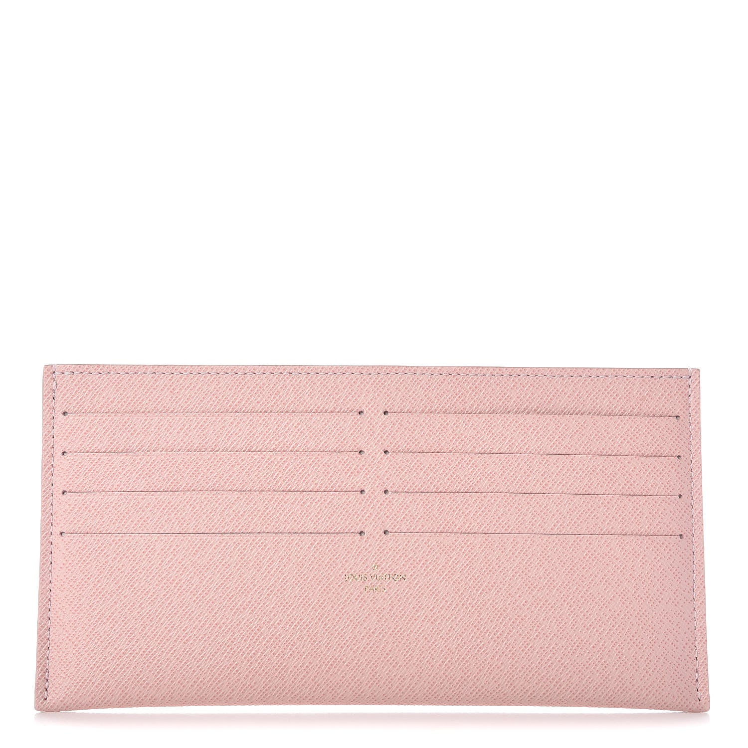 Louis Vuitton Calfskin Felicie Card Holder Insert Rose Ballerine 1 of 6