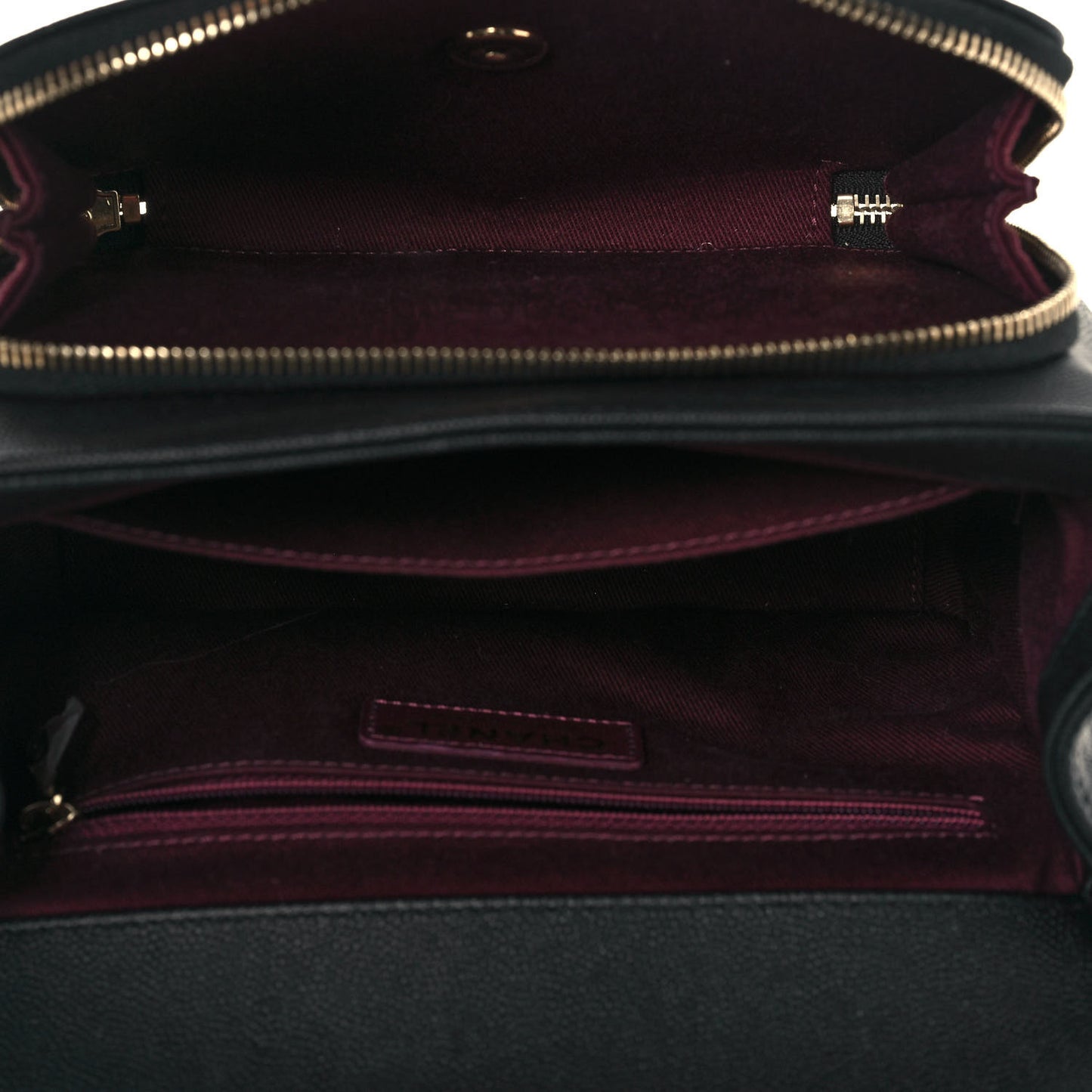 Caviar Quilted Medium Business Affinity Flap Black