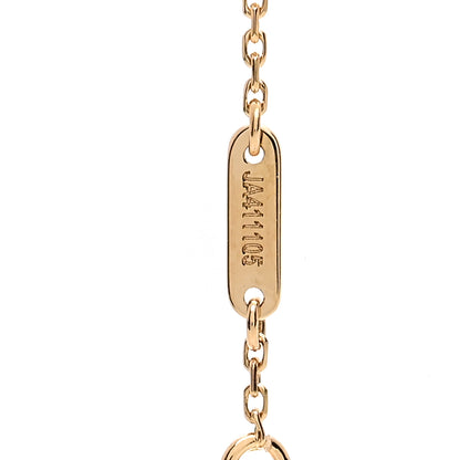 Van Cleef & Arpels 18K Yellow Gold Mother of Pearl Sweet Alhambra Bracelet 3 of 5
