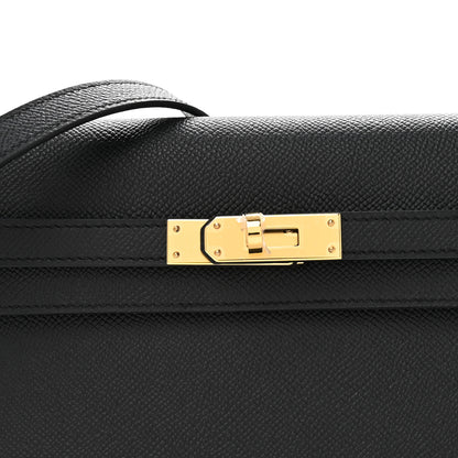 Hermes Epsom Kelly Elan Black 8 of 10