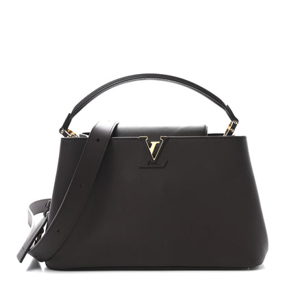 Louis Vuitton Smooth Calfskin Capucines MM Souple Chocolate 1 of 9
