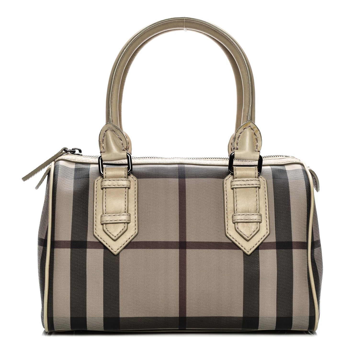 Smoked Check Small Chester Bowling Bag Trench