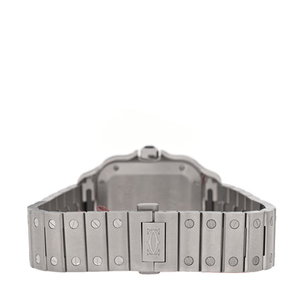 Cartier Stainless Steel 35mm Santos de Cartier Automatic Watch 3 of 5