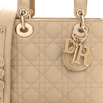 Christian Dior Lambskin Cannage Small My ABCDior Lady Dior Beige 15 of 19