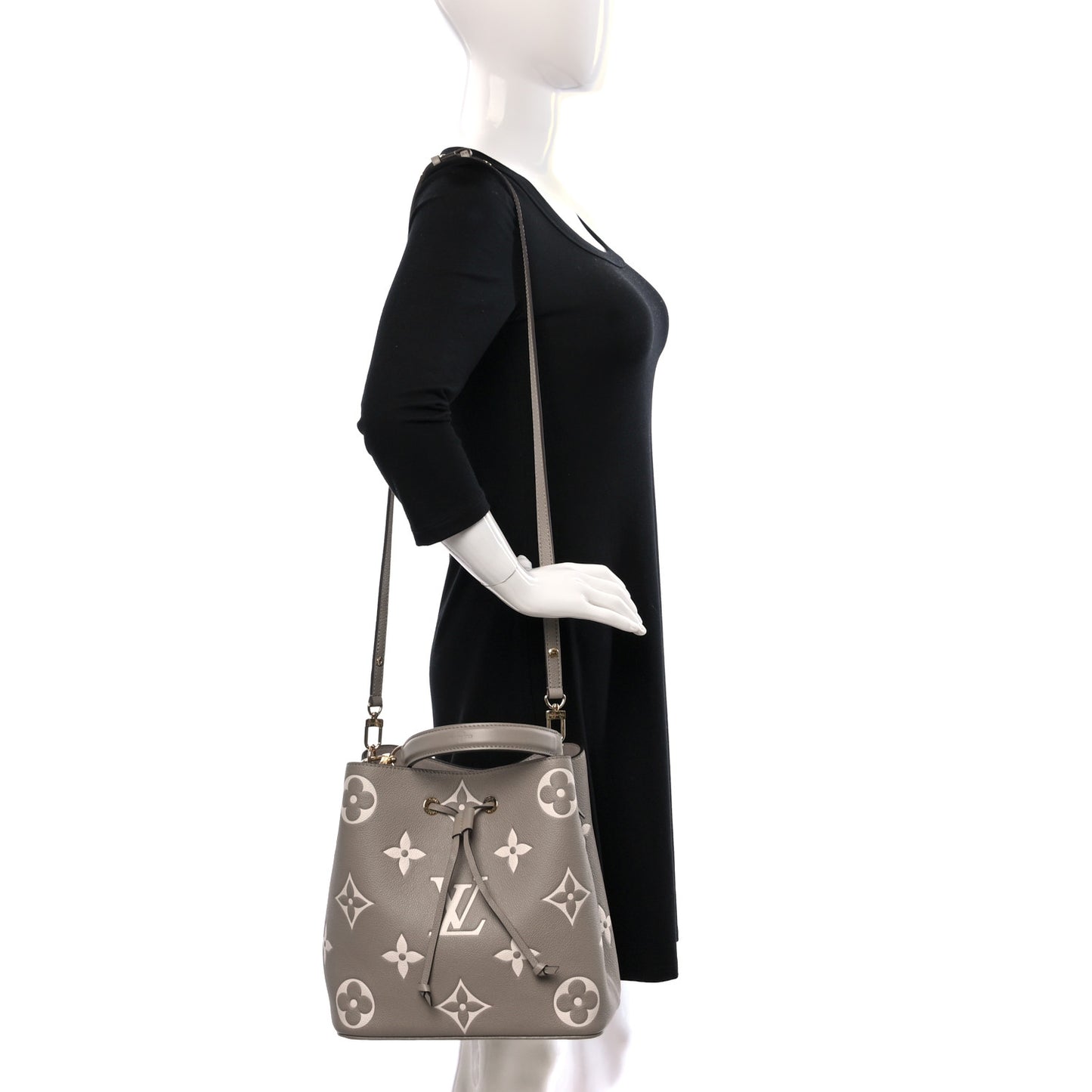 Empreinte Monogram Giant Neonoe MM Tourterelle Creme