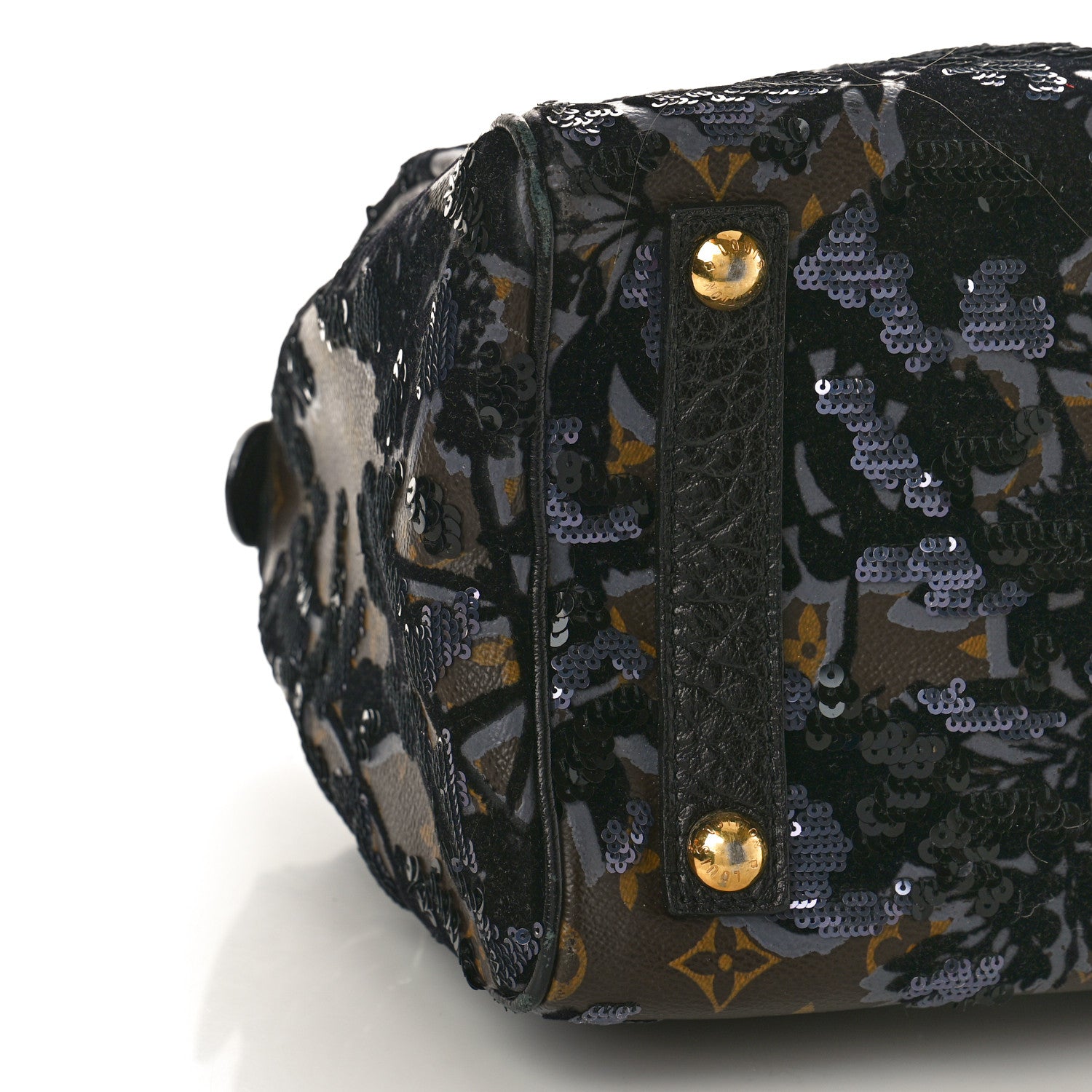 Louis Vuitton Monogram Fleur De Jais Sequins Speedy 30 7 of 11