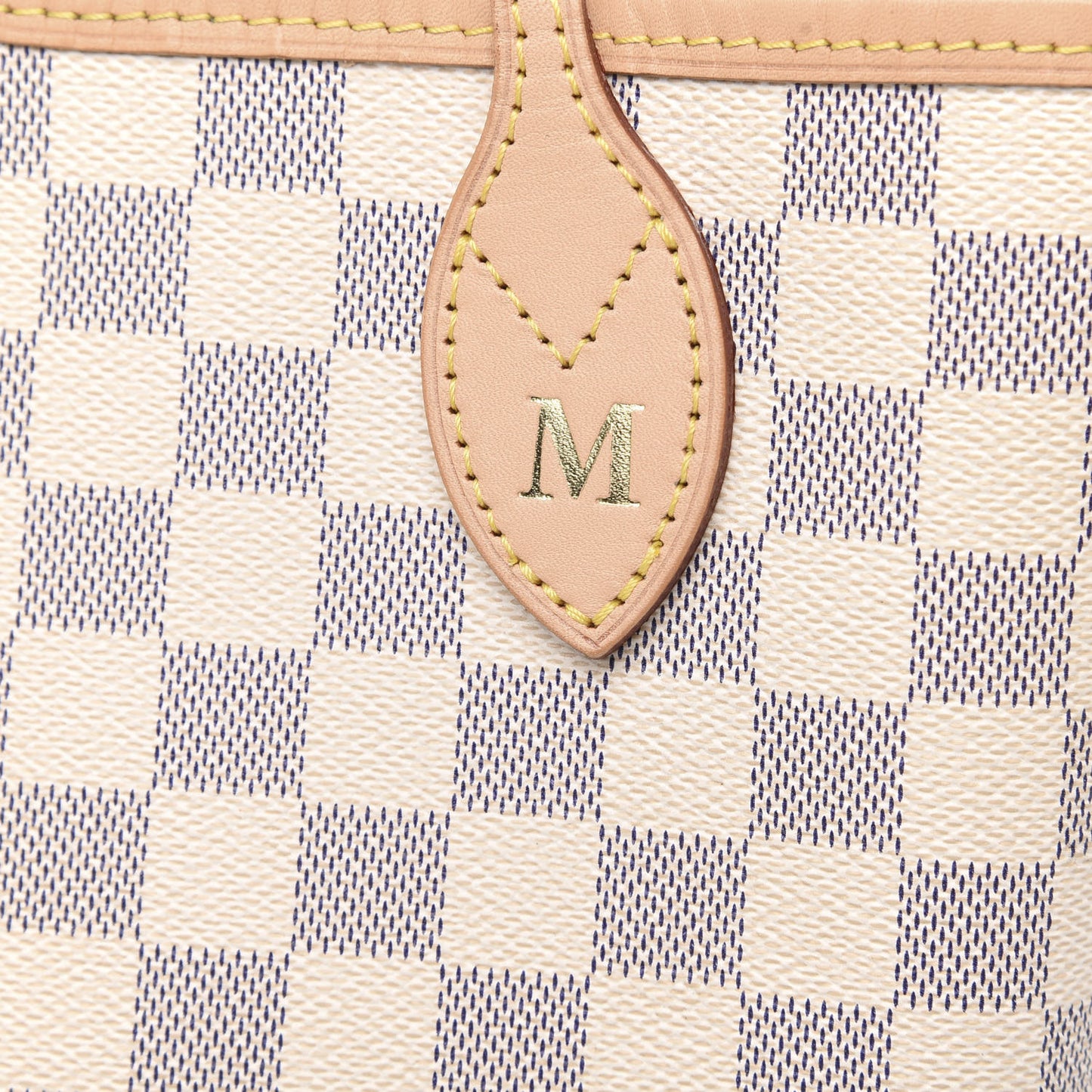 Damier Azur Neo Neverfull MM Rose Ballerine