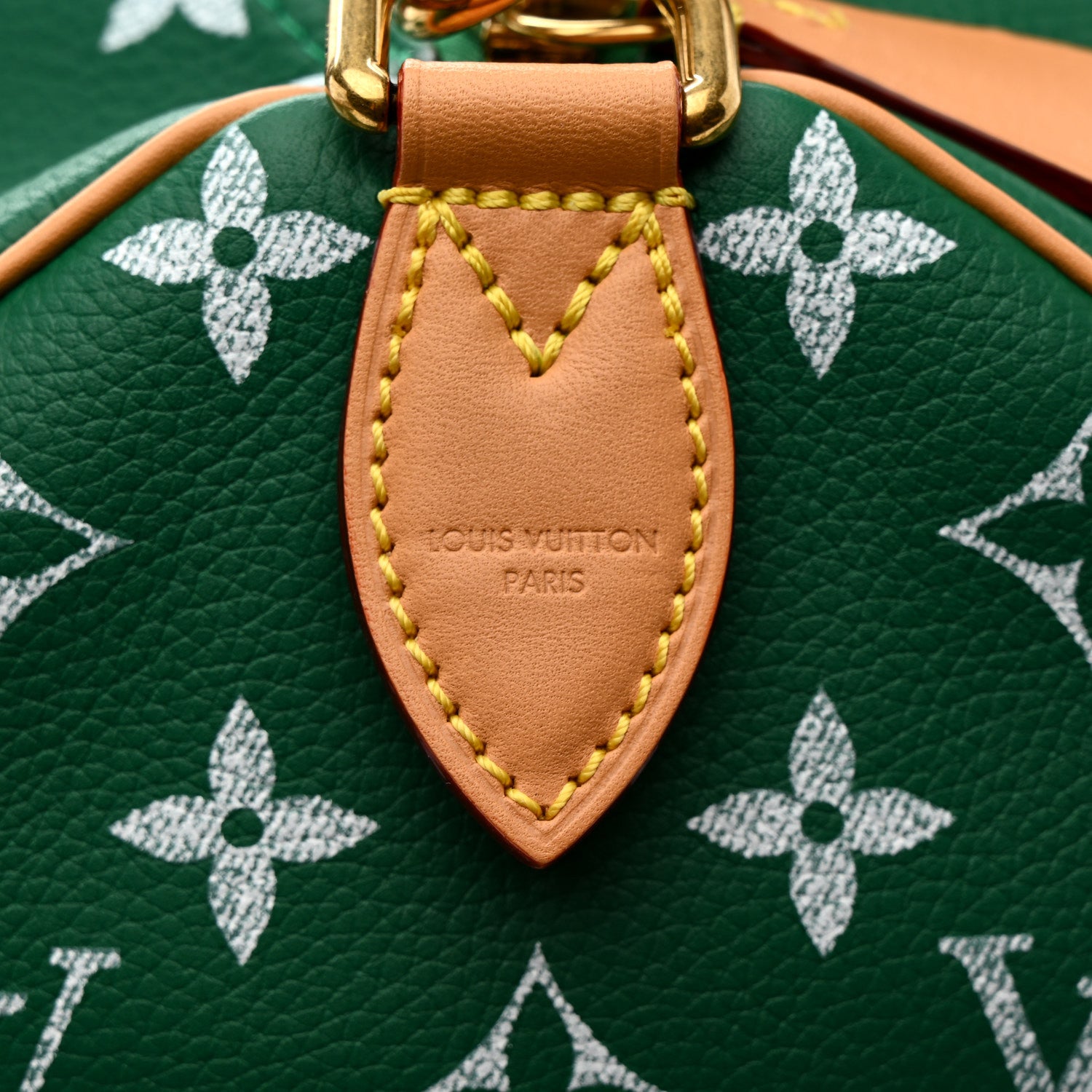 Louis Vuitton Calfskin Monogram Speedy P9 Bandouliere 30 Green 9 of 13