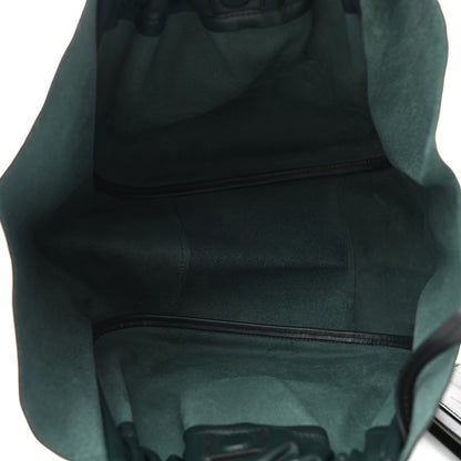 Proenza Schouler Calfskin Large Ruched Tote Petrol Green 5 of 13