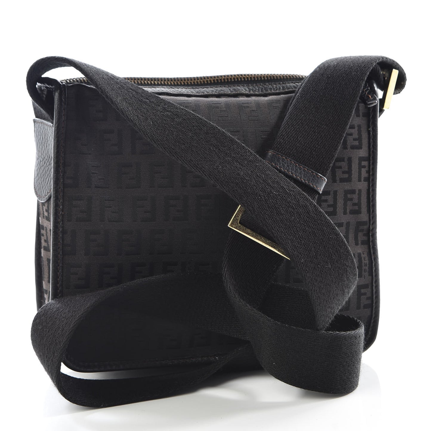 Zucchino Crossbody Messenger Dark Brown