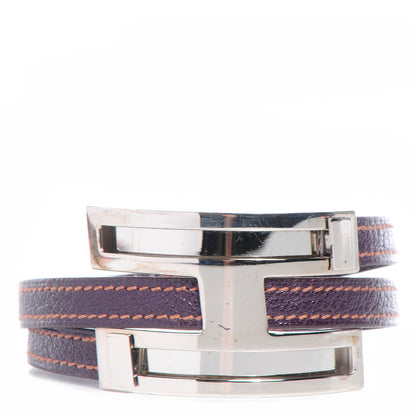 Hermes Chevre de Coromandel Pousse Pousse Bracelet Raisin 1 of 5