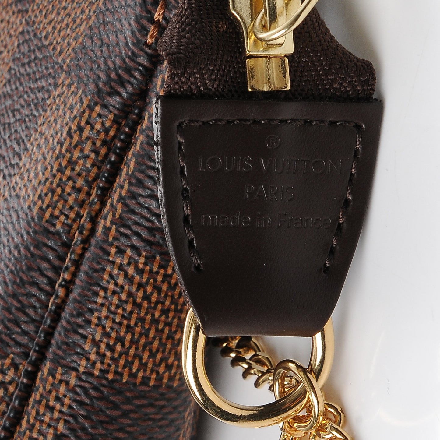 Damier Ebene Mini Pochette Accessories