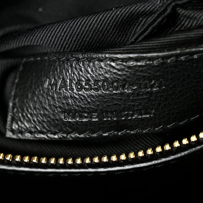 Saint Laurent Lambskin Quilted Sade Puffer Envelope Clutch  Black 7 of 9